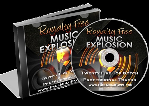 Product picture Royalty Free Music Explosion