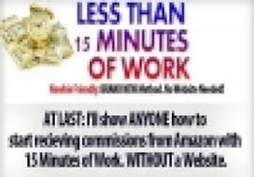 Product picture 15 Minute Amazon Profits